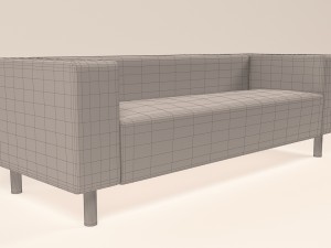 sofa klippan 3Dモデル