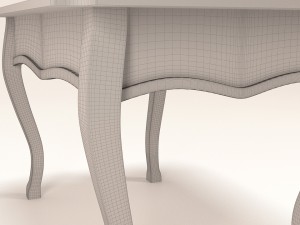 table from oak Modelo 3D