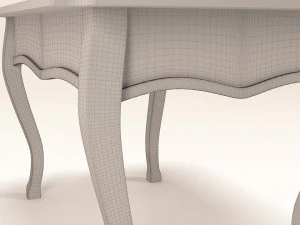 table from oak 3D Model