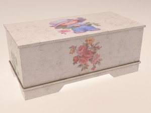 old toy box 3D 모델