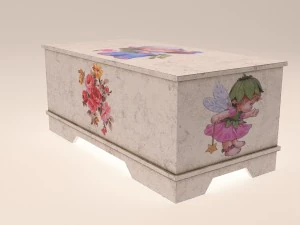 old toy box 3D Model