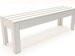 falster-bench 3D Model
