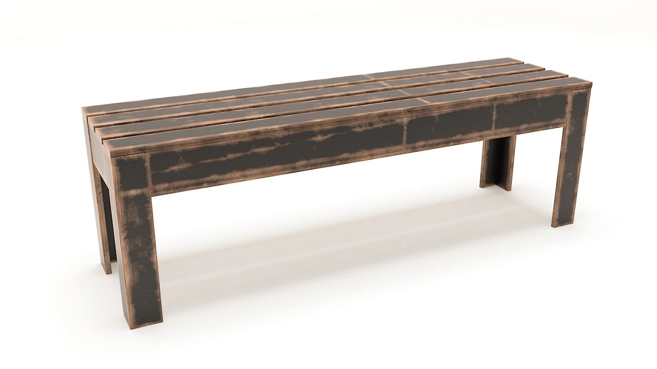 falster-bench 3D Model .c4d .max .obj .3ds .fbx .stl .blend 