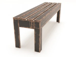 falster-bench 3D Model