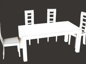 nowoczesny stołowy Model 3D