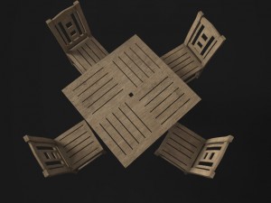 tablechairstreet 3D Model