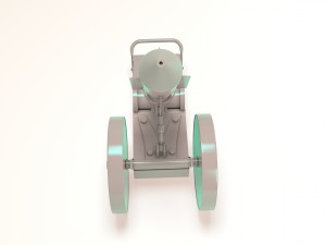58mm bomb mortar -1915 3D Model