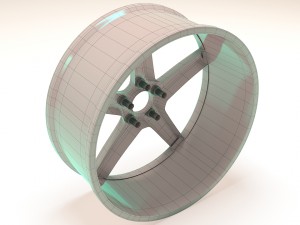 car disk Model 3D