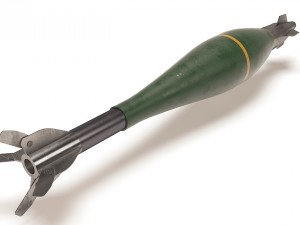 mortar shell with gps Modelo 3D