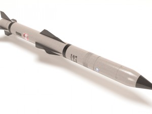 air-to-air missile-cuda 3D 모델