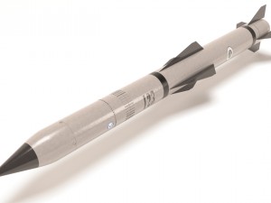 air-to-air missile-cuda 3D Model