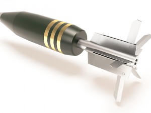 120mm tank shell Model 3D