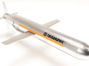 미사일 토마호크 3D 모델