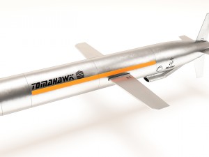 missle tomahawk 3D 模型