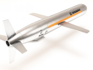 missle tomahawk 3D 模型