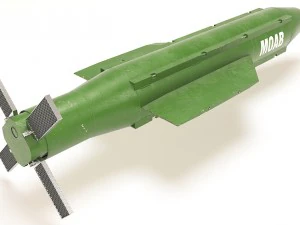 gbu-43-moab Modelo 3D