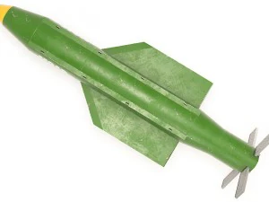 gbu-43-moab Modelo 3D