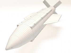 gbu-43-moab 3D Model