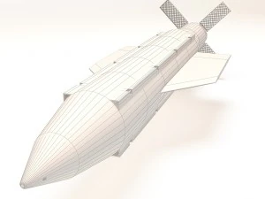 gbu-43-moab Modelo 3D