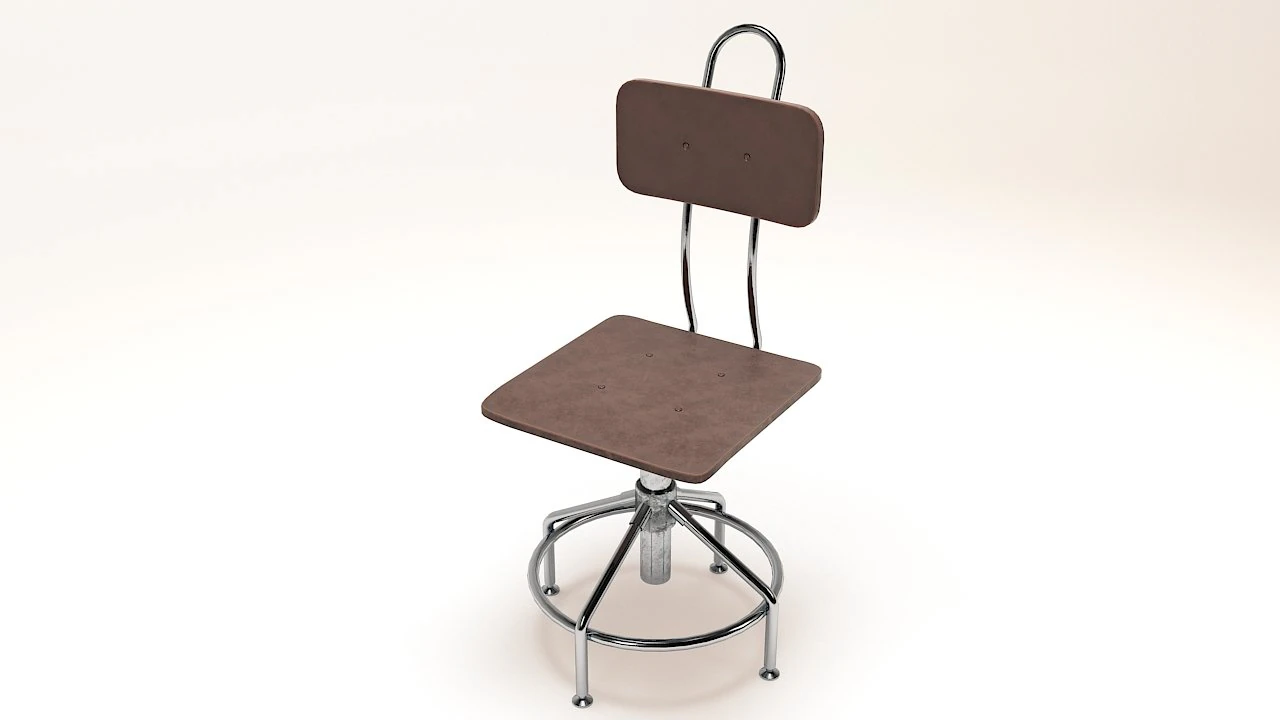 cullaberg-working chair 3D Model .c4d .max .obj .3ds .fbx .stl .blend 