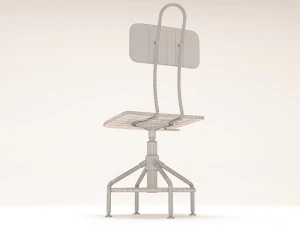 cullaberg-working chair 3D Model