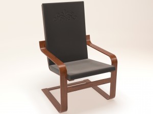 chair poeng 3Dモデル