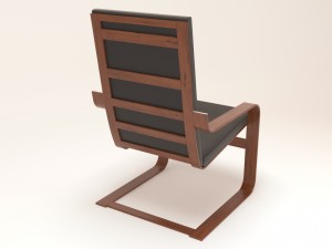 chair poeng 3D Model