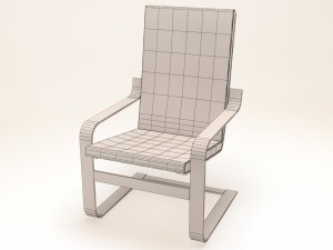 chair poeng 3D Model