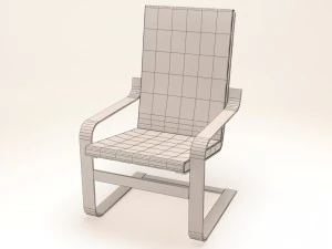 chair poeng 3D Model