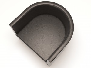 armchair idgult black 3D 模型