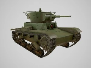 t-26 Model 3D