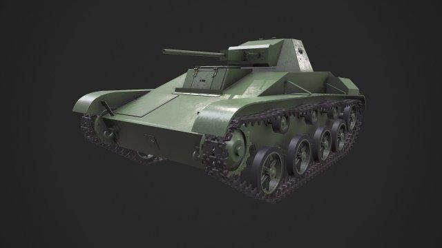 t-60 3D 模型 .c4d .max .obj .3ds .fbx .stl .blend 