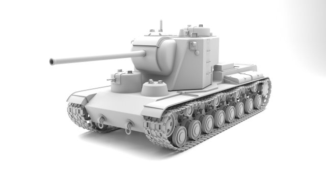 kv-5 3D Model .c4d .max .obj .3ds .fbx .stl .blend 