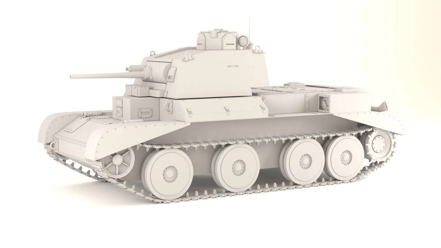 a13 mk i cruiser mk iii 3D Model .c4d .max .obj .3ds .fbx .stl .blend 