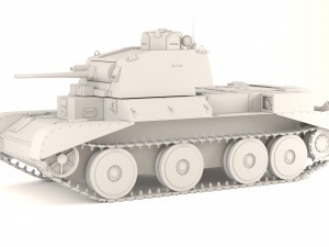 a13 mk i cruiser mk iii 3D Model