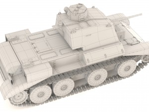 a13 mk i cruiser mk iii 3D Model