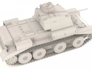 a13 mk i cruiser mk iii 3D Model