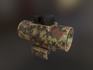 1x30rd scope 3D मॉडल