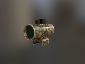 1x30rd scope 3D मॉडल