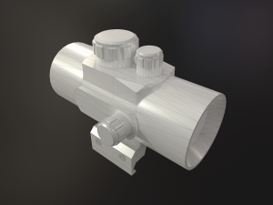 1x30rd scope 3D मॉडल