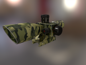 cvlife optics 25-10x40 Modelo 3D