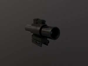 m6 4 x 25 sniper scope 3D Model