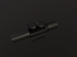 m6 4 x 25 sniper scope 3D Model