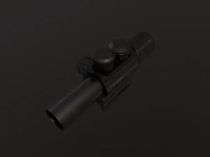 m6 4 x 25 sniper scope 3D Model