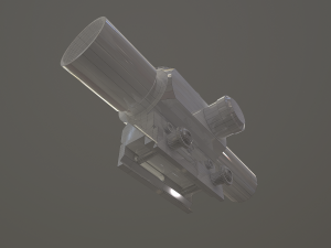 m6 4 x 25 sniper scope 3D Model