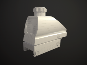 tactical scope 3D 모델