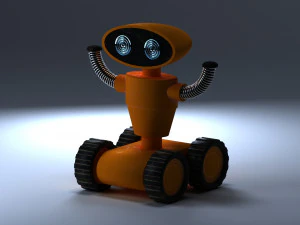 기계 인간 3D 모델