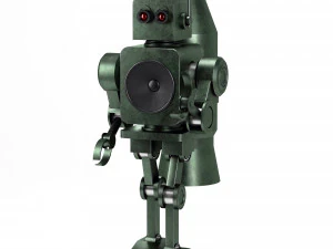 विंटेज रोबोट 3D मॉडल