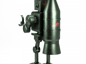 vintage robot 3D 模型