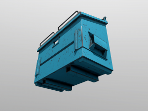 trash can Modelo 3D